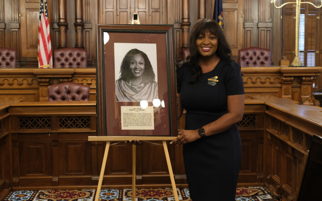 Capitol Portrait Unveiling Commemorates Sen. Sarah Anthony’s Historic Milestone as First Black Woman to Chair Appropriations Committee