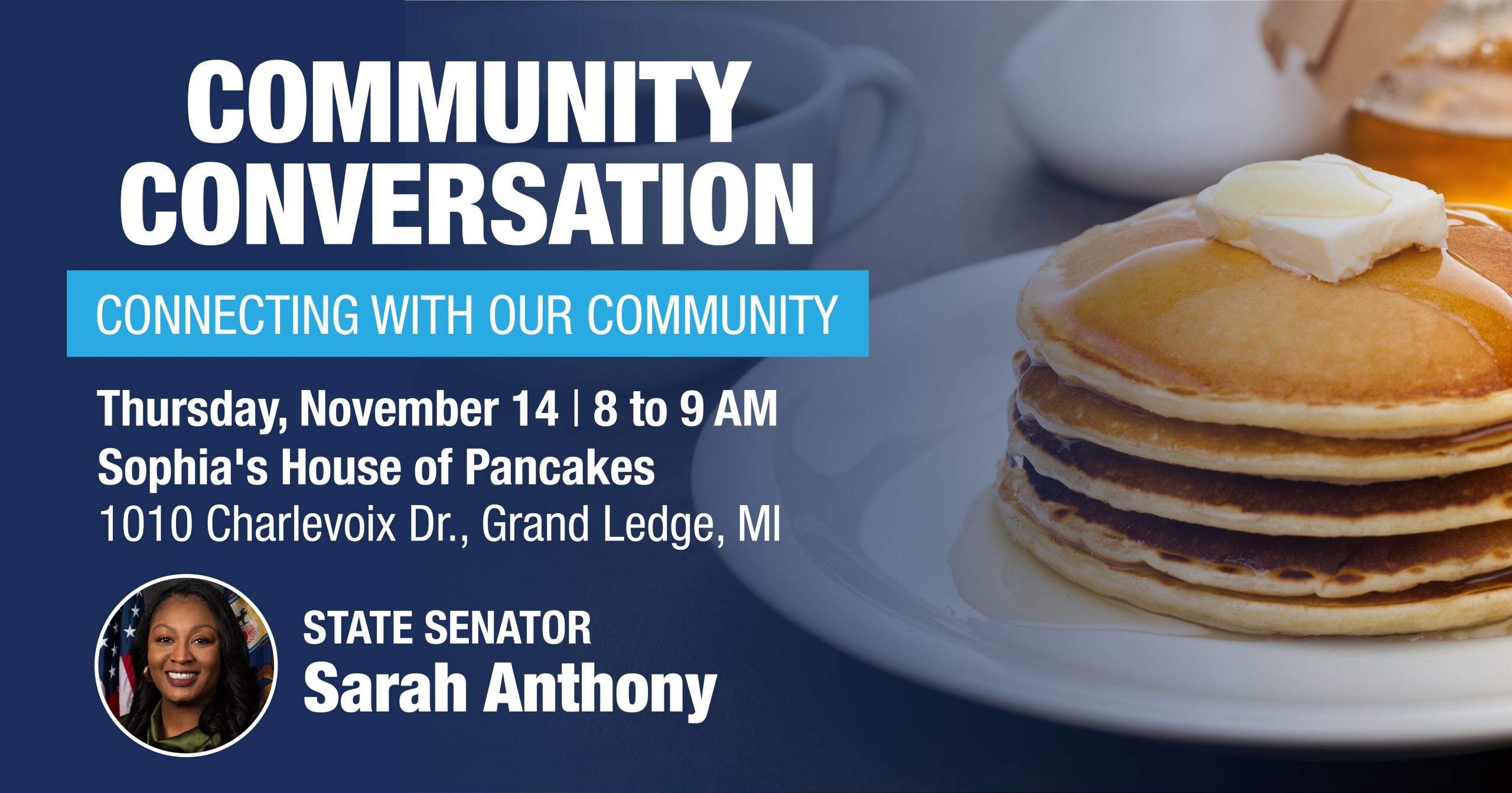 Community Conversation with Senator Anthony