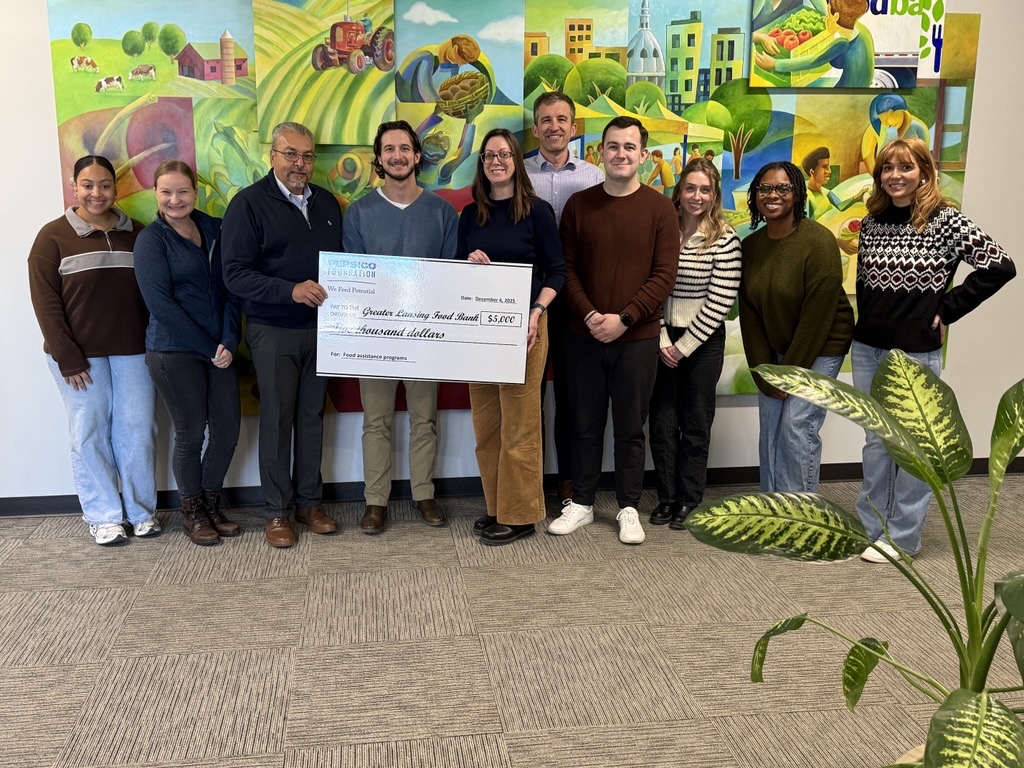 A-Team Volunteers at Greater Lansing Food Bank 