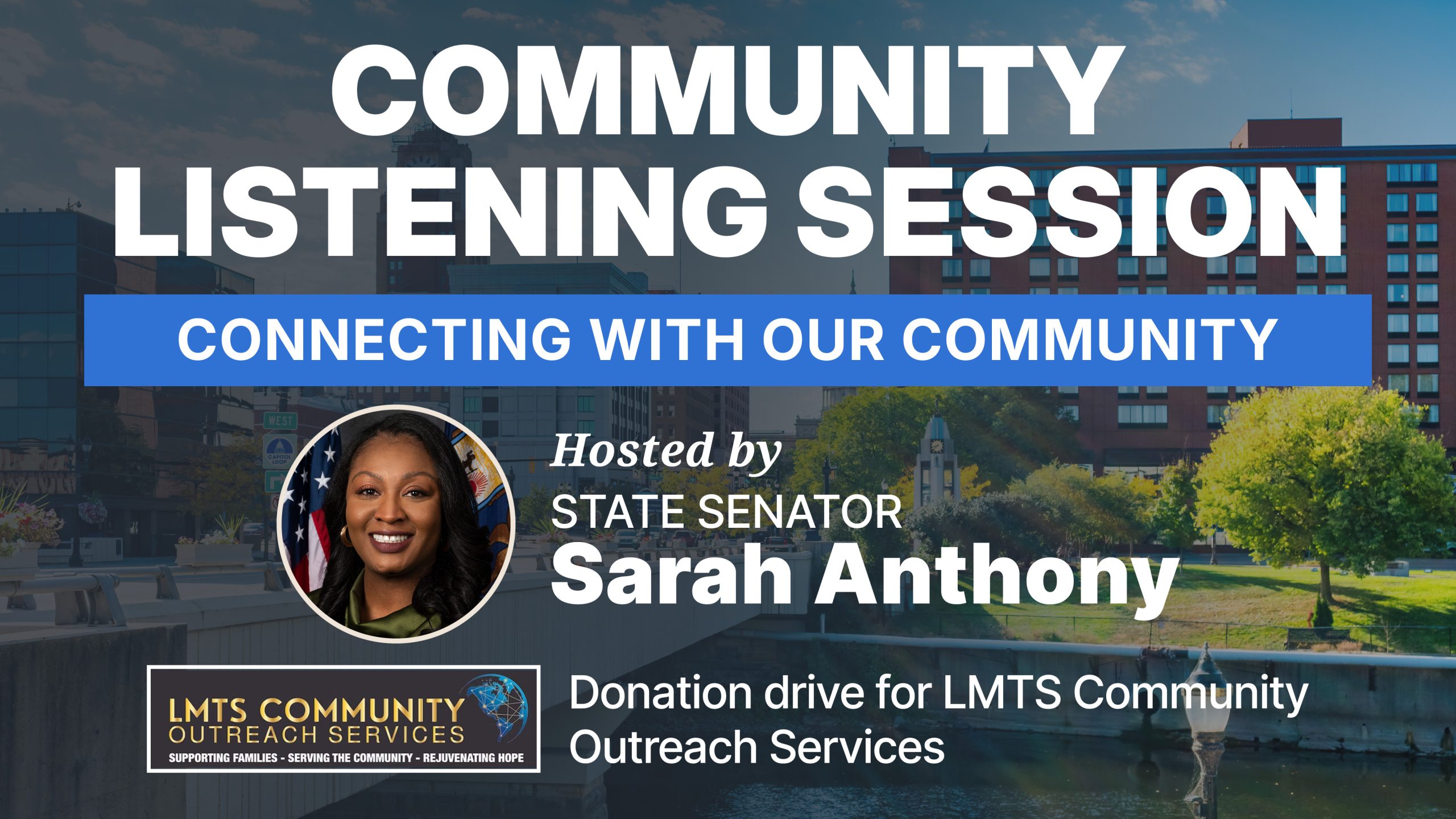 coffee and conversation Senator Anthony