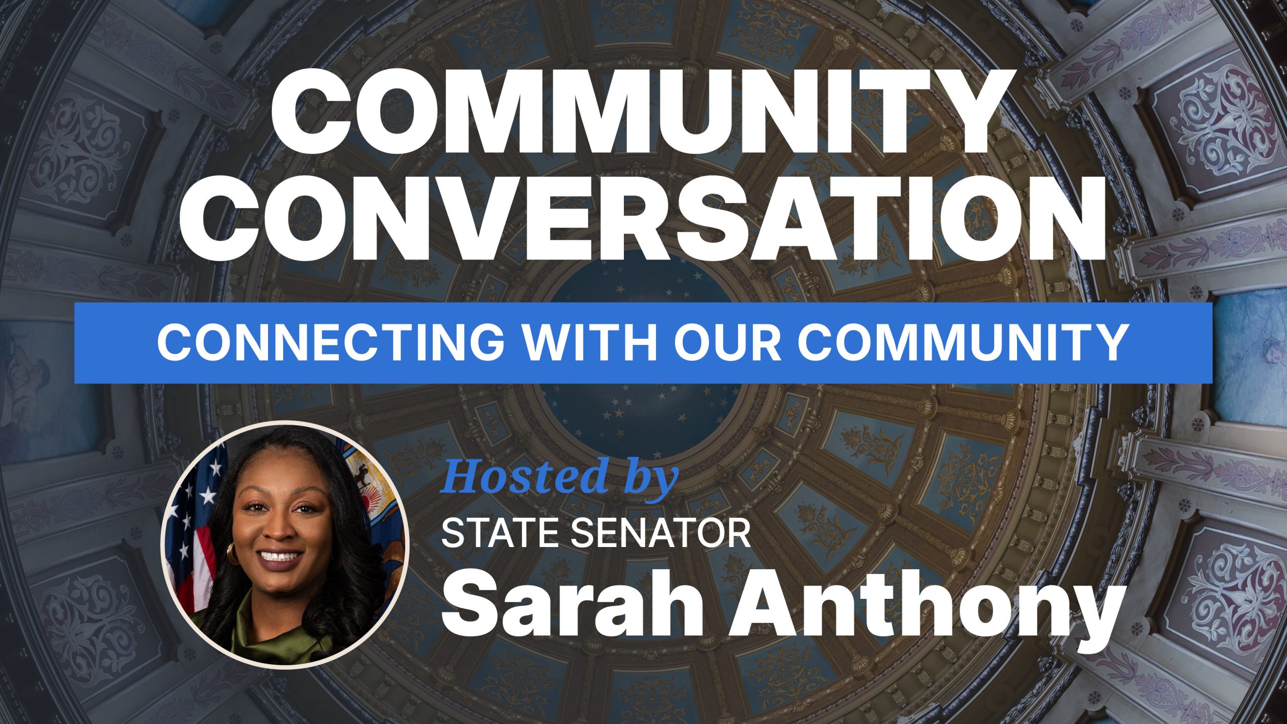 Community Conversation with Senator Anthony