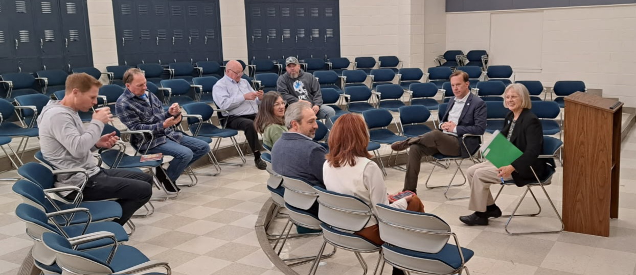 State Rep. Matt Koleszar and I had some very productive discussions during our recent Community Conversation. 