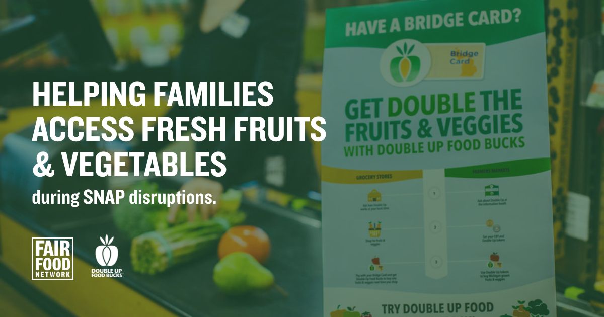 Double Up Food Bucks Expands, Offers “Bonus Bucks” 