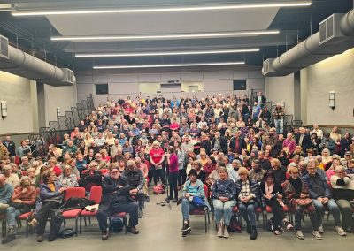 Senator Bayer, Congresswoman Debbie Dingell, and Representatives Matt Koleszar, Jason Morgan, and Ranjeev Puri at their Town Hall at Plymouth PARC.