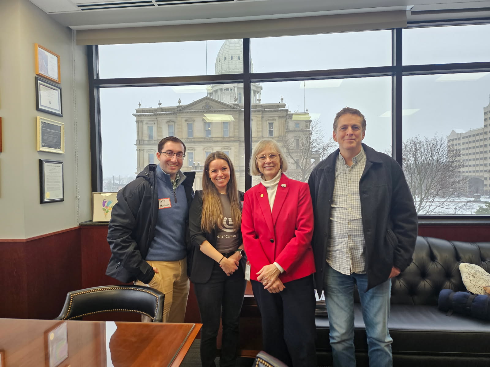We celebrated Community Solar Advocacy Day at the Capitol.