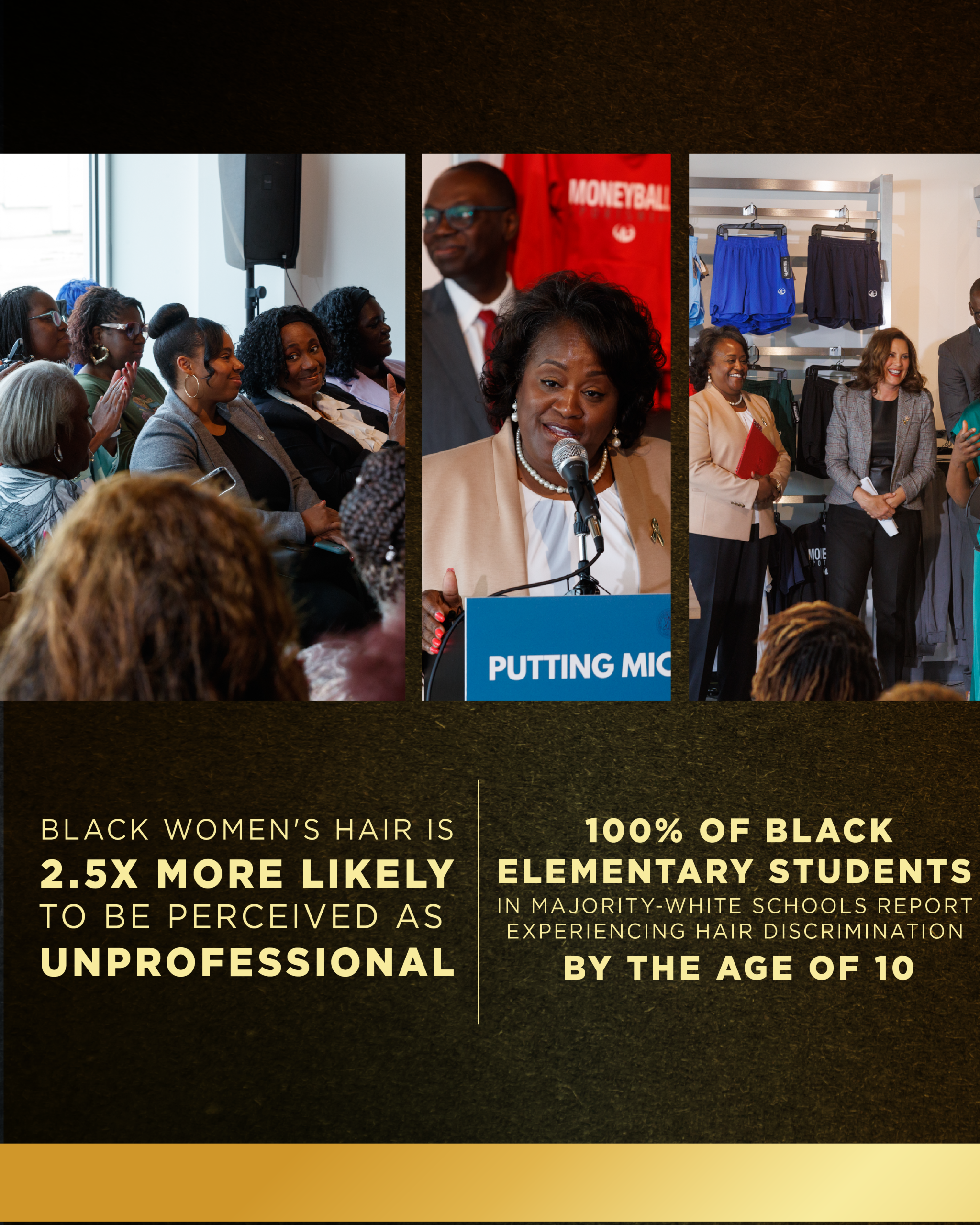 Black woemn's hair is 2.5x more likely to be percieved as unprofessional
