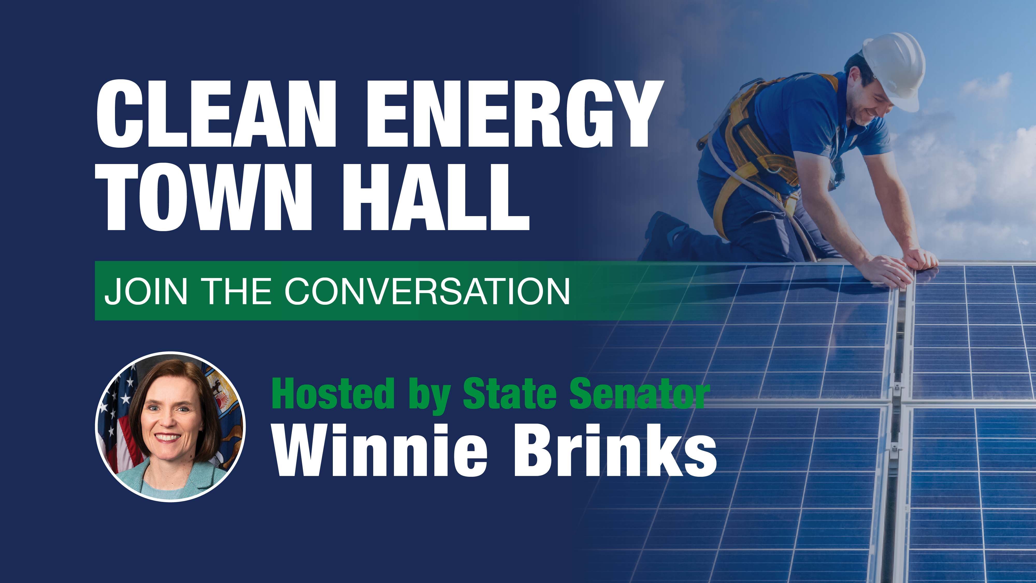 Senator Brinks Clean Energy Town Hall