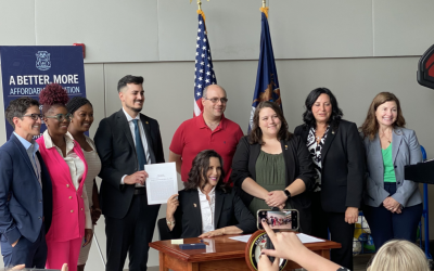 Signing the State Education Budget & Fighting for District 4