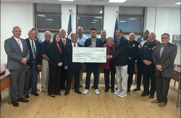 I was proud to present the Downriver Community Conference with a check for $6.5 million toward their new building and consolidated dispatch program.