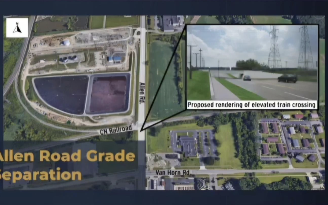 Allen Rd. Project Moving Full Steam Ahead!