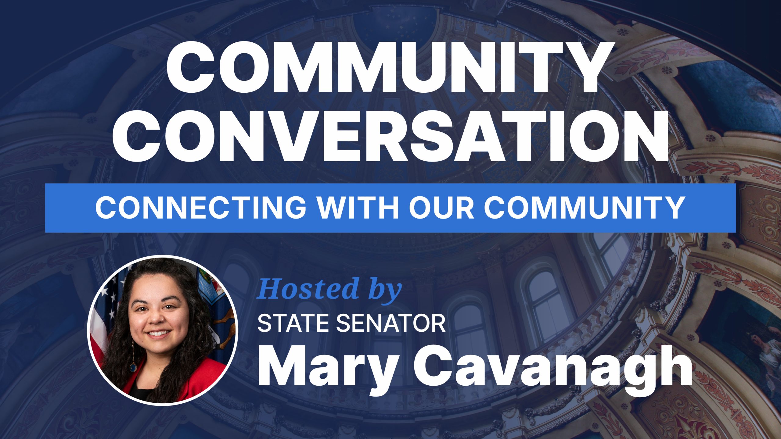 Senator Cavanagh Comm Convo Graphic scaled