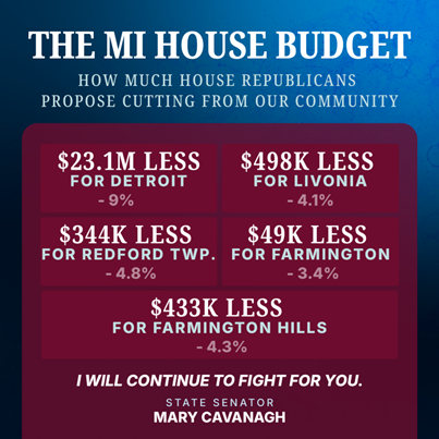 The MI House Budget
