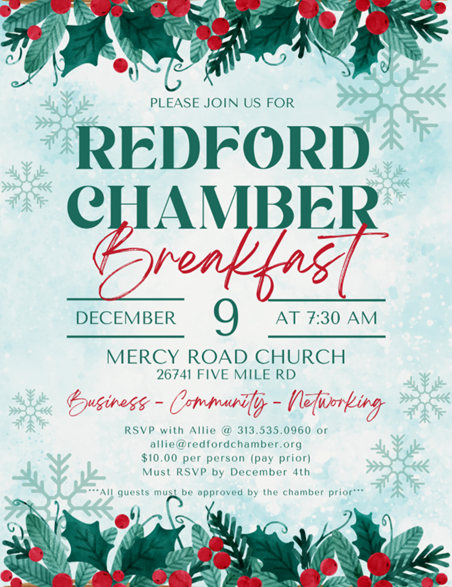 Redford Chamber Breakfast