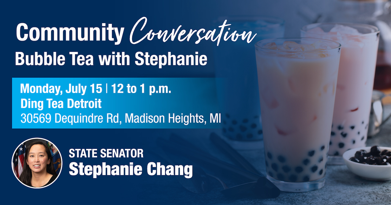 Senator Chang Coffee & Conversation graphic