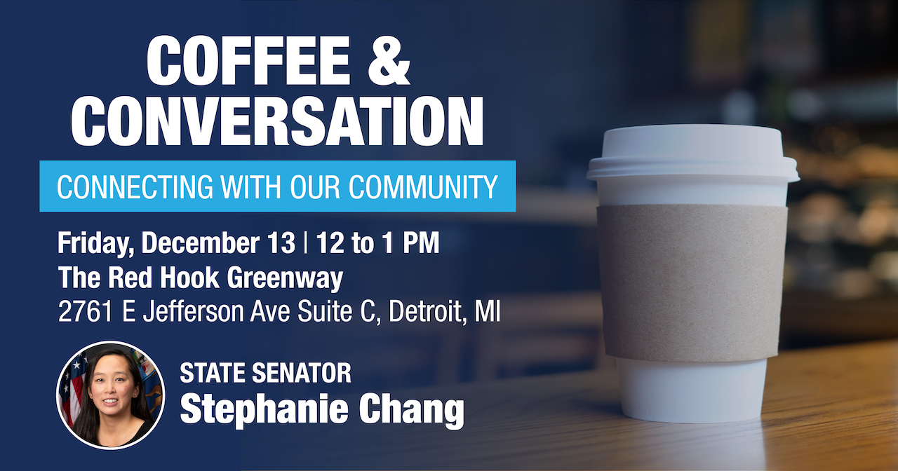 Coffee & Conversation with Senator Chang