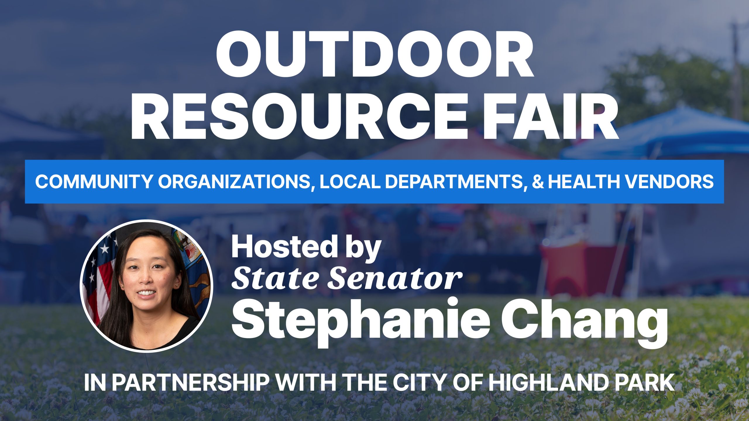 Outdoor Resource Fair with Senator Chang