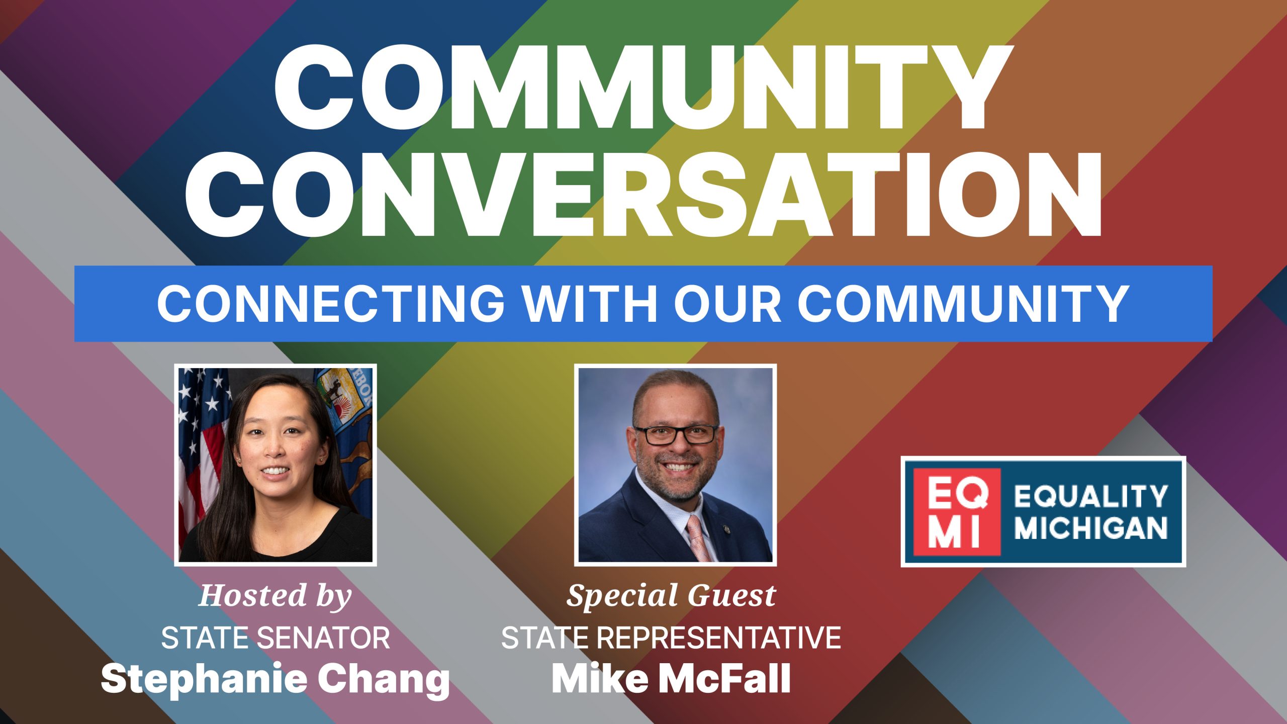 Community Conversation with Special Guest Rep. McFall