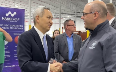 Sen. Cherry Celebrates Investment in New EV Battery Plant Slated for Former Buick City Site in Flint