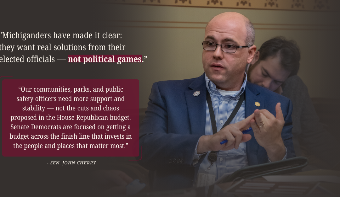 Senate Appropriations Chair Anthony Hosts Candid Roundtable Discussion, Sets Record Straight on State Budget Negotiations