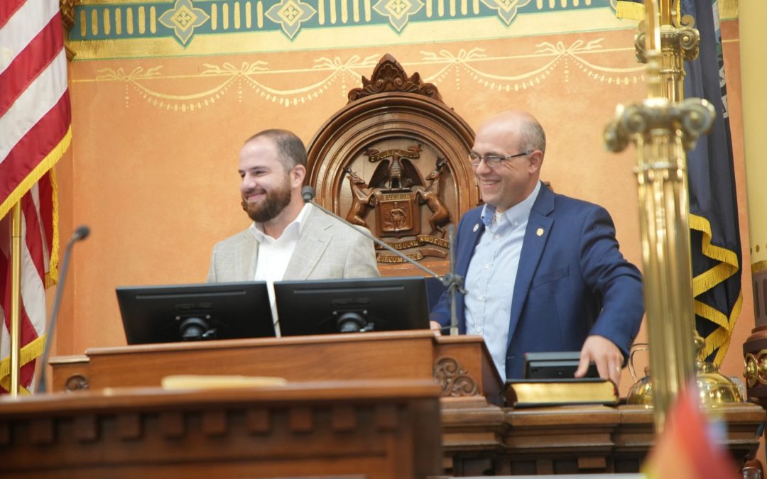 Sen. Cherry Presides Over Michigan Senate as Newly Elected Assistant President Pro Tempore, Building on Father’s Public Service Legacy 