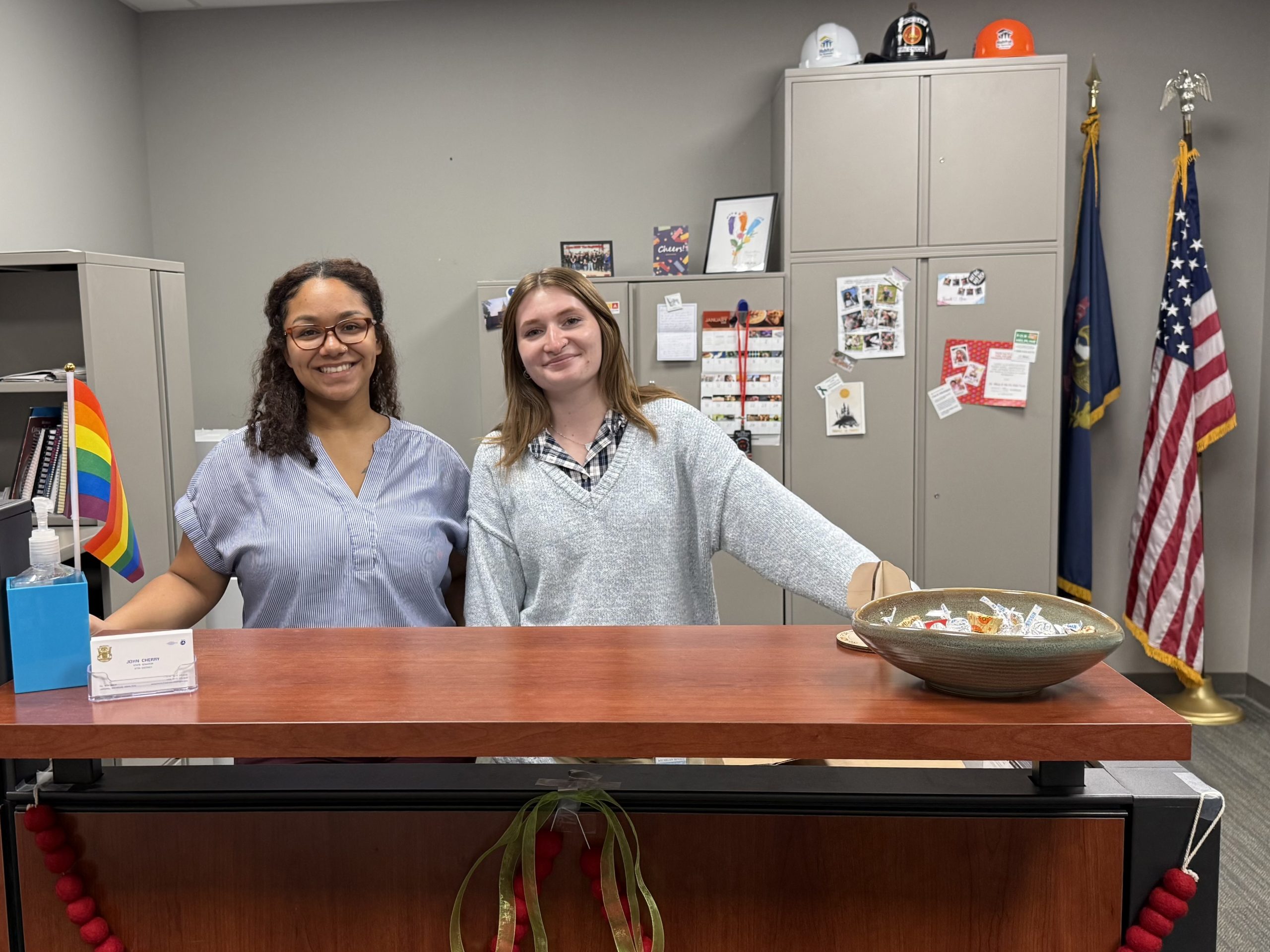 f you’ve reached out to our office, there’s a good chance you’ve connected with Allison or Gabby — the front line of our constituent services team