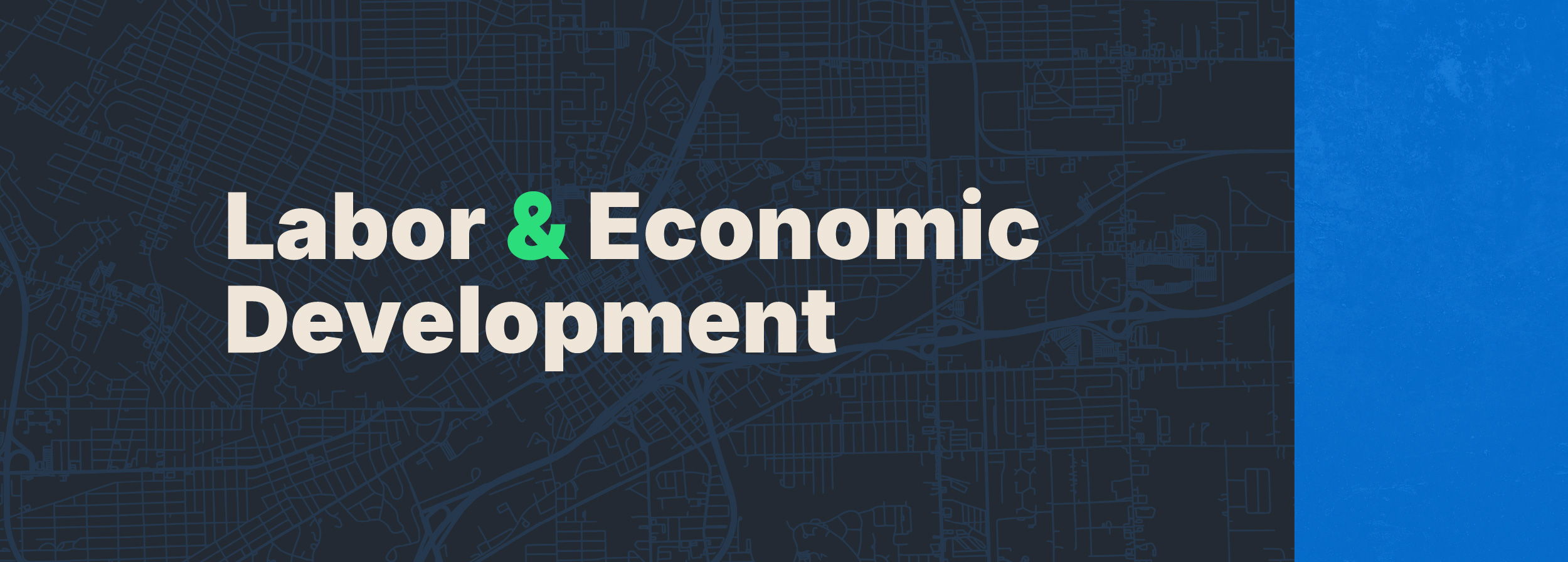 Labor and Economic Development (banner)