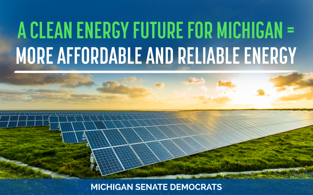 Senate Passes Momentous Legislation to Create ‘Clean Energy Future’ in Michigan