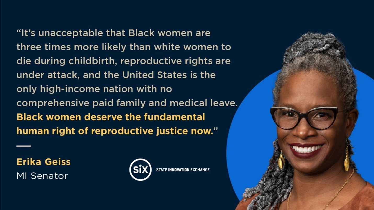 Senator Geiss Black Maternal Health Graphic