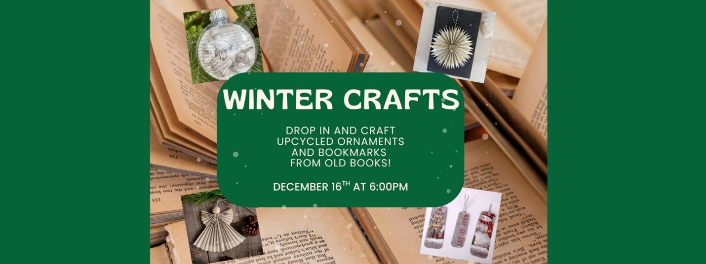 Winter Crafts at Melvindale Library