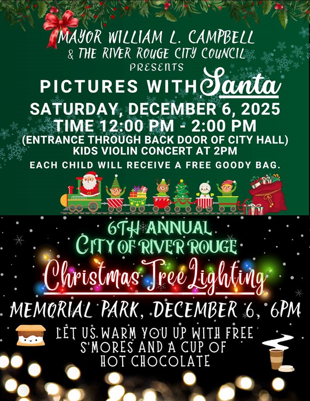 River Rouge Pictures with Santa 