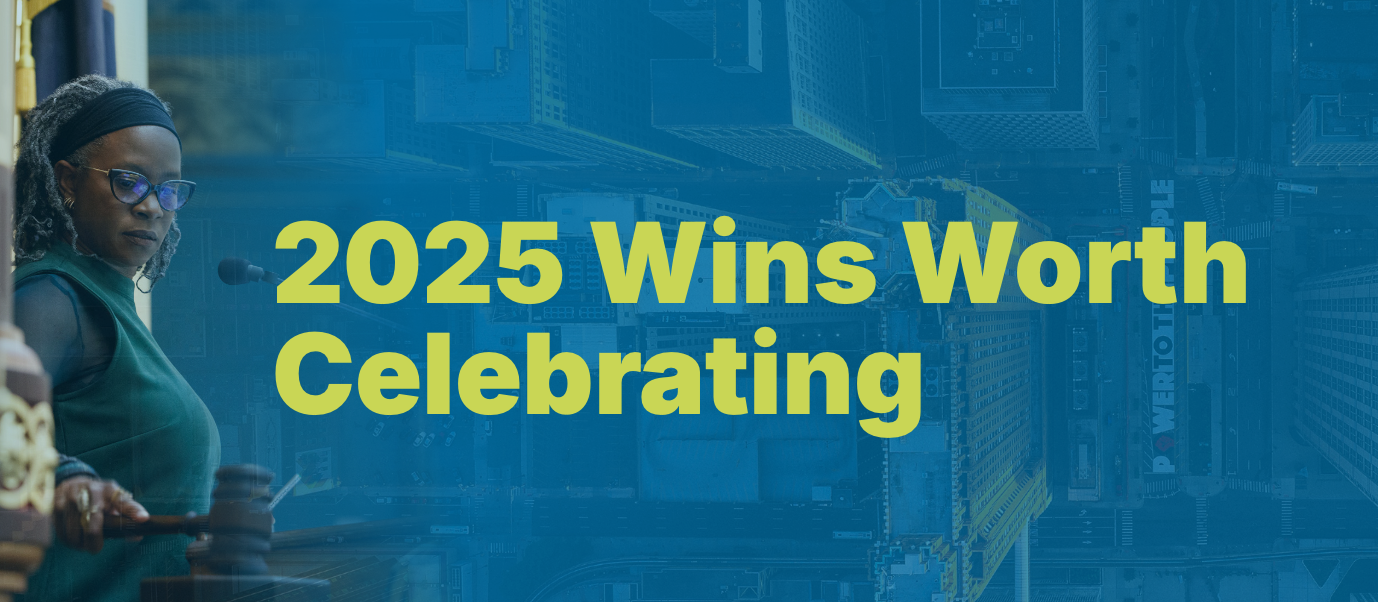 Graphic "2025 Wins Worth Celebrating"