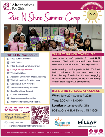 Rise N SHine Summer Camp for Girls