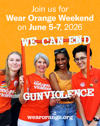 Join us for Wear Orange Weekend on June 5-7, 2026
