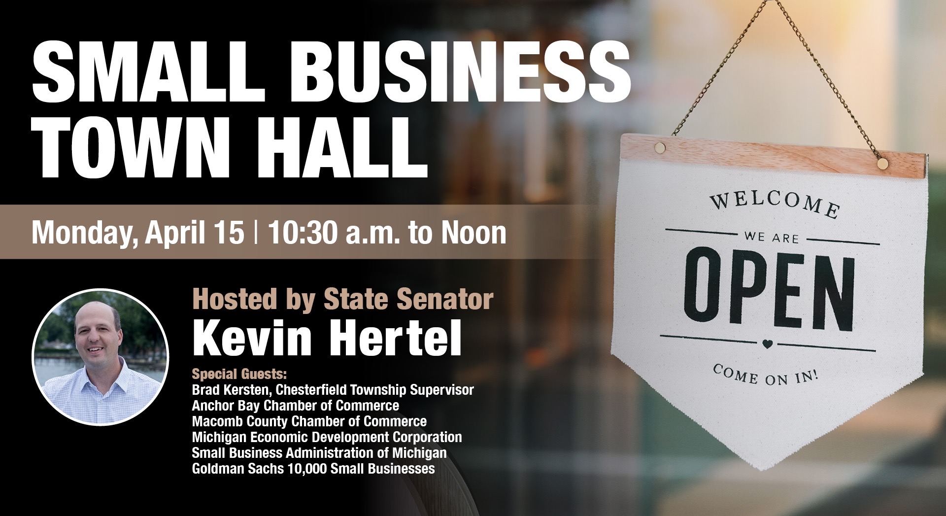 Senator Hertel Small Business Town Hall