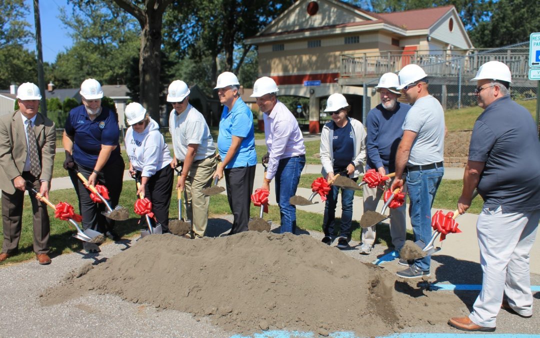 Sen. Hertel, Mayor Gillis Join Local Leaders at Groundbreaking of Lions Field Community Pool Construction