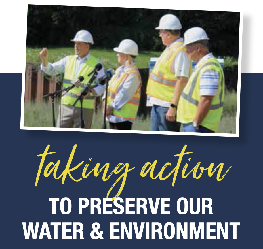 Taking action to preserve our water and environment