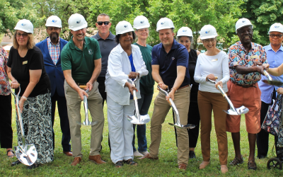 Sen. Hertel Joins Harper Woods Mayor Kindle to Celebrate Groundbreaking of Roscommon Pocket Park