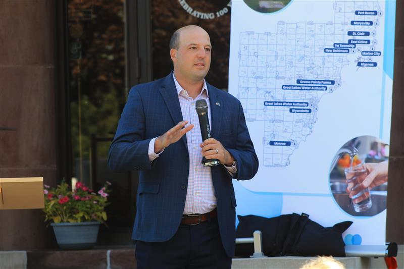 Hertel Joins MCPW Commissioner Miller, Local Leaders to Announce Launch of Regional Water Monitoring Program 