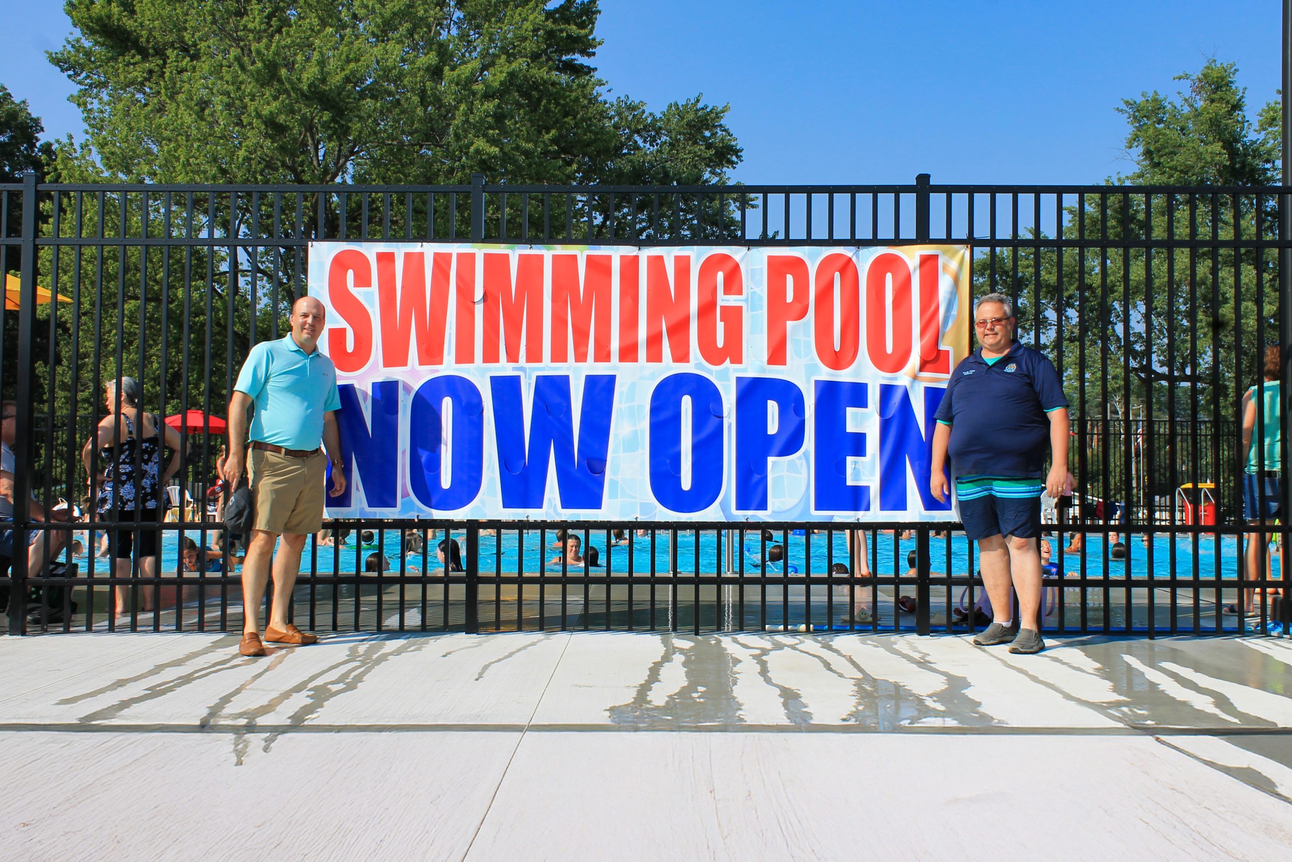Renovating the Algonac Pool Senator Hertel