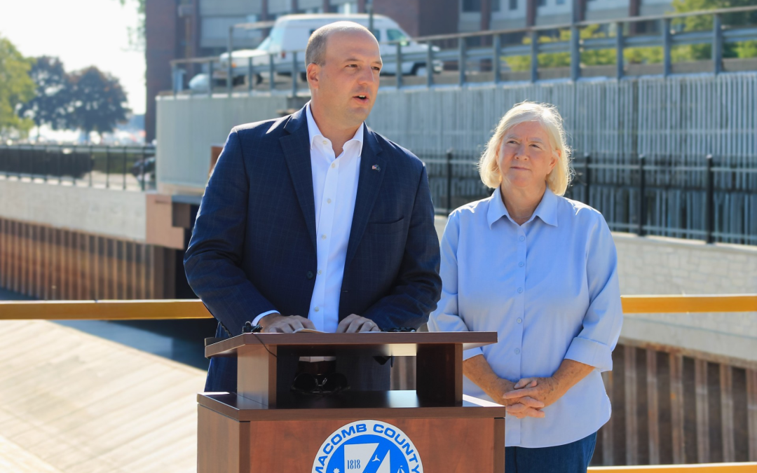 Sen. Hertel Joins MCPW Commissioner Miller to Unveil Chapaton Canal Expansion Project 