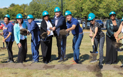 Sen. Hertel Joins Harper Woods Mayor Kindle, Local Leaders to Break Ground on New Community Center 