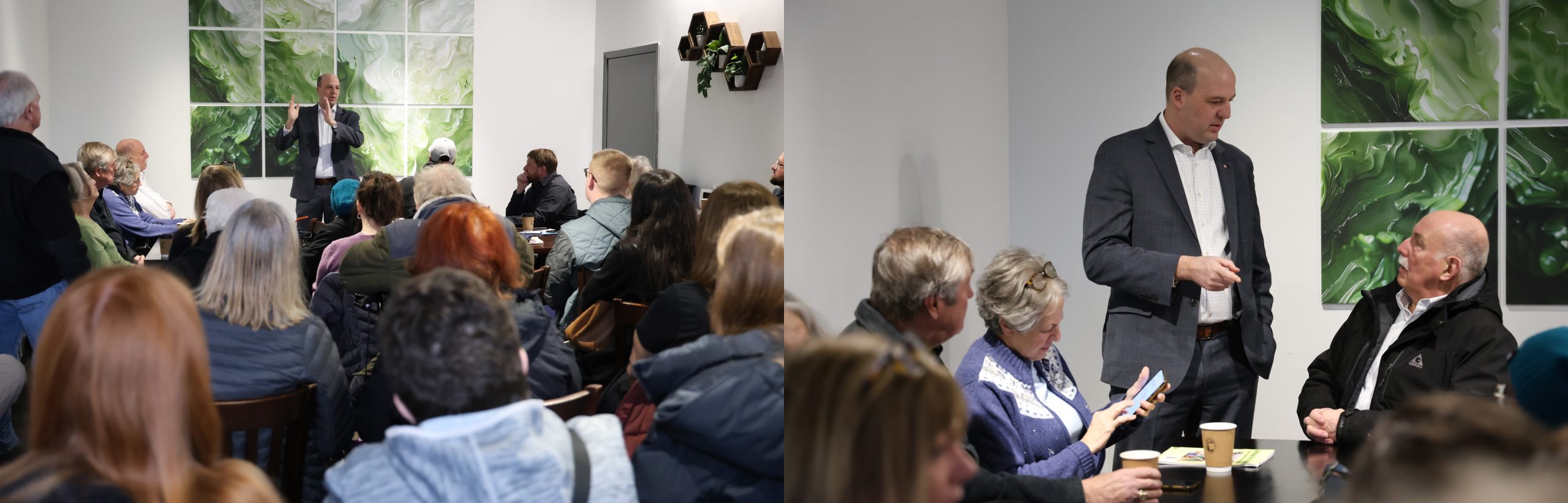 I greatly appreciate so many people taking time out of their schedules to come out and engage in an important discussion about issues that are affecting our lakeshore community.