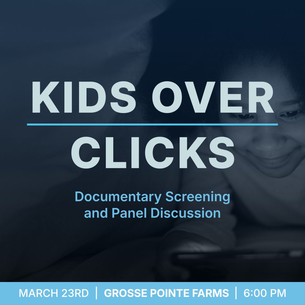 Kids Over Clicks Documentary Screening and Panel Discussion Senator Hertel