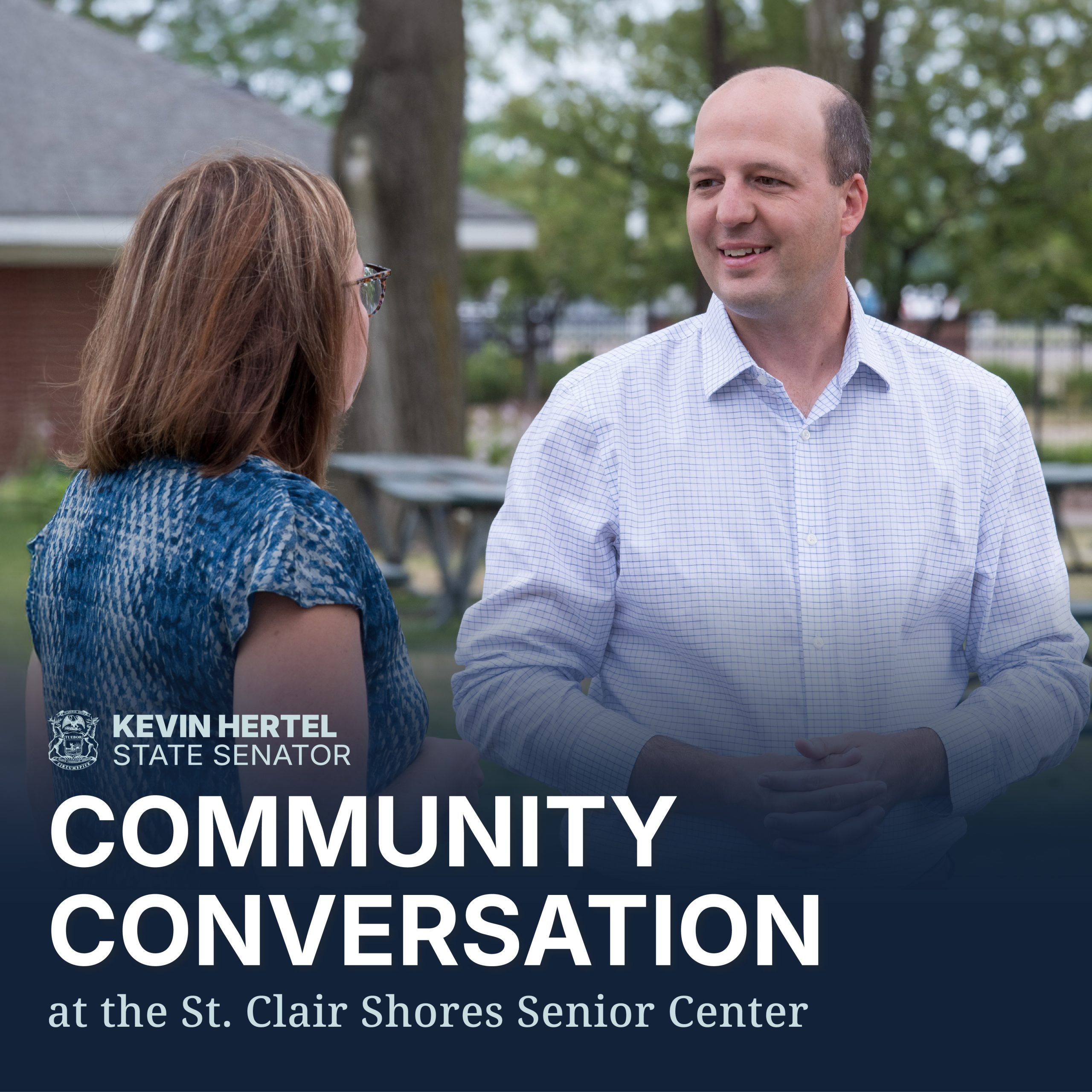 Community Conversation at St. Clair Shores Senior Center