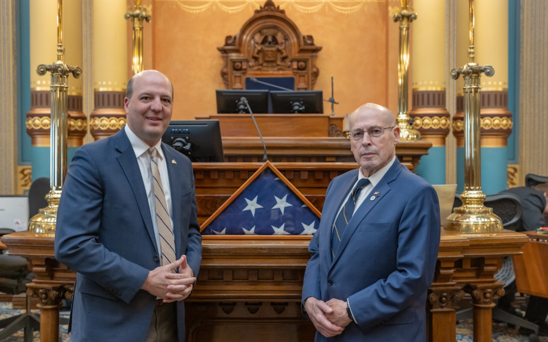 Sen. Hertel Joined by Grosse Pointe Woods Mayor, Military Veteran for Senate’s 31st Annual Memorial Day Ceremony