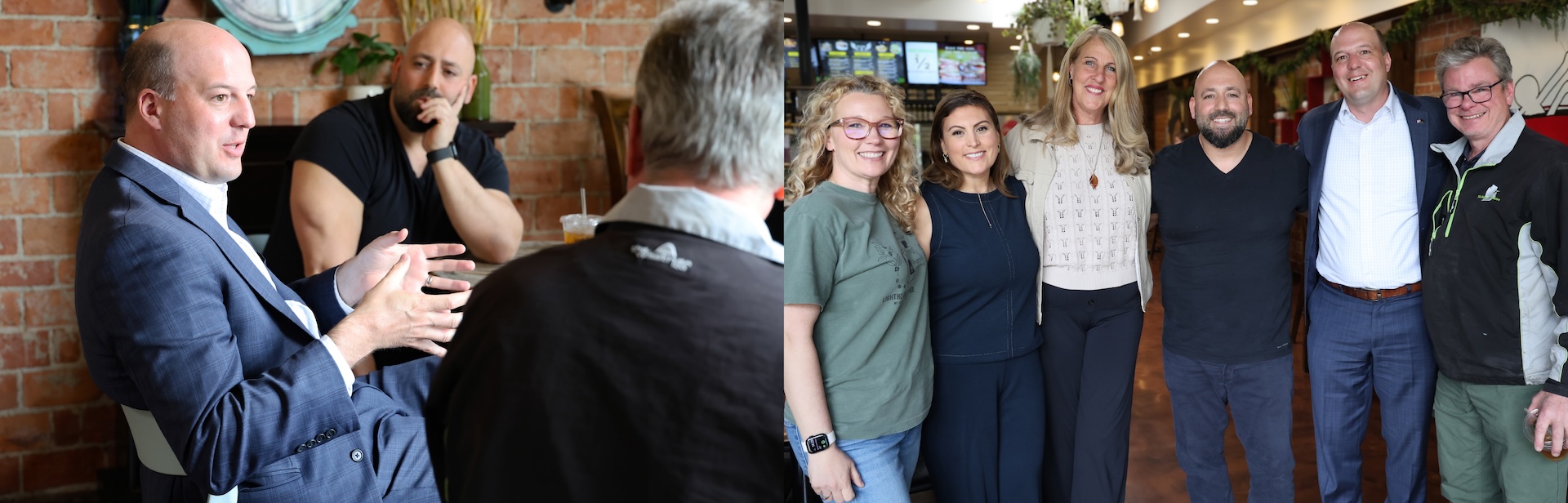 To hear firsthand about the pressures impacting their operations and help identify solutions, I hosted a roundtable discussion with small business owners from across our lakeshore community.
