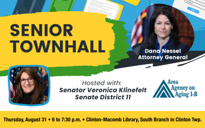 Join AG Dana Nessel and me for a Senior Town Hall!