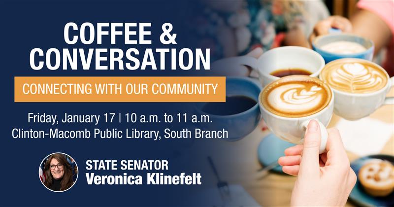 Senator Klienfelt Coffee & Conversation