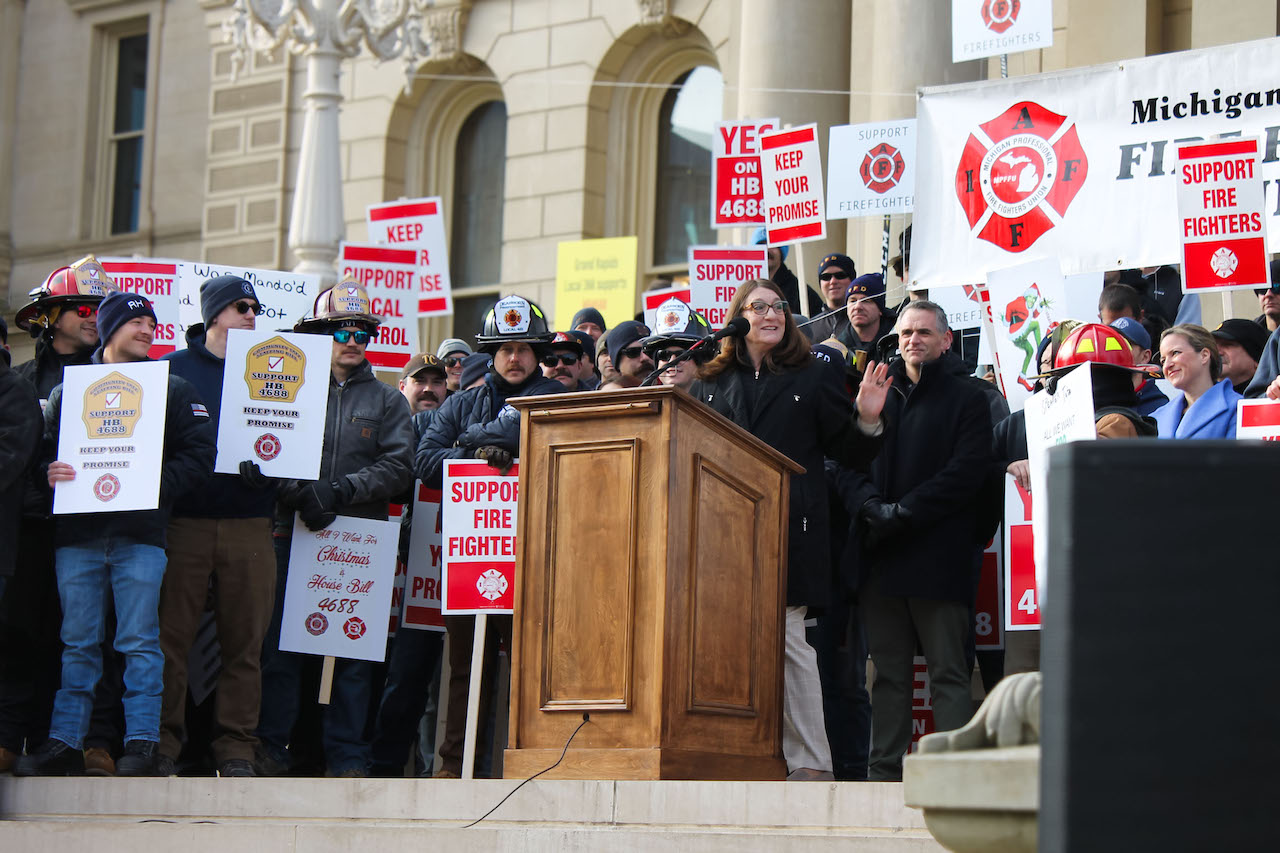 Standing With Our Firefighters 