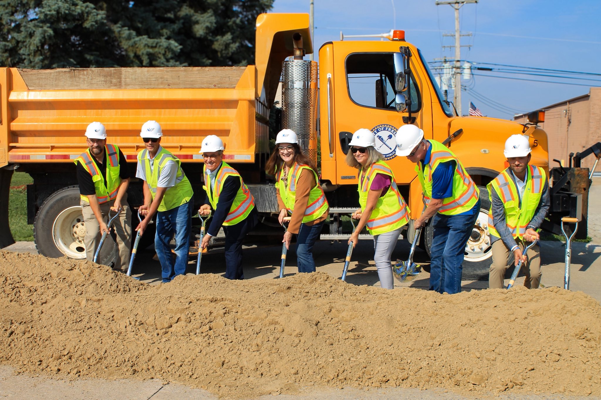 Groundbreaking on Project to Modernize Fraser Industrial Corridor 